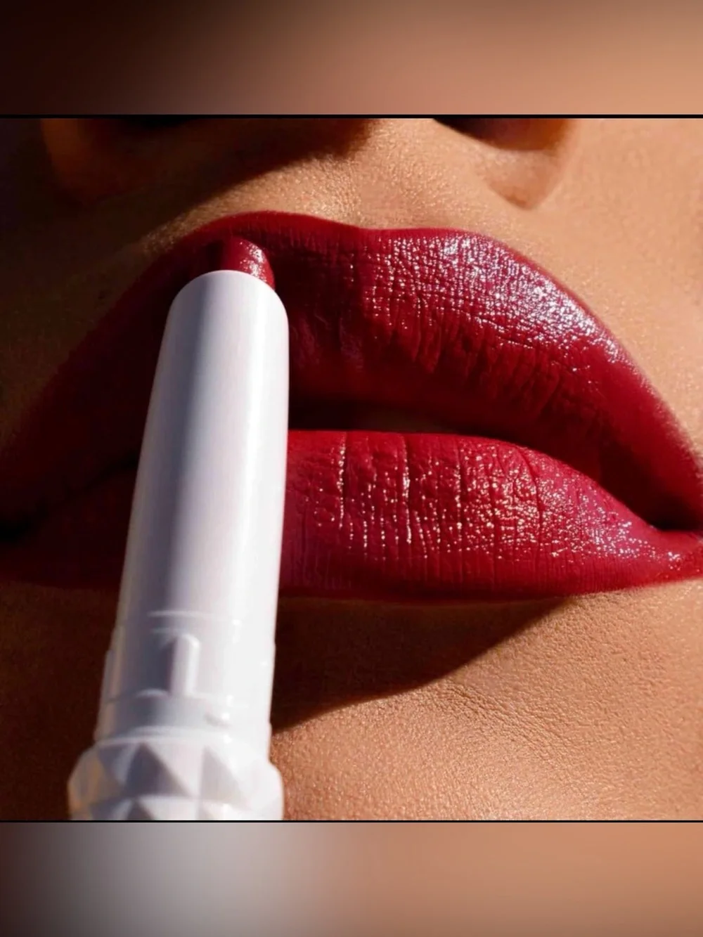 Vegan Beauty Fine Thank You Lipstick - Deep Rose Red